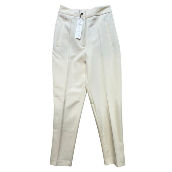 Zara Womens Trousers Size XS Cream Career Office - Picture 1 of 10
